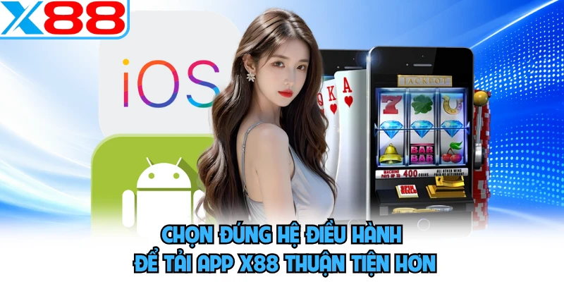 Chọn đúng hệ điều hành để tải app X88 thuận tiện hơn